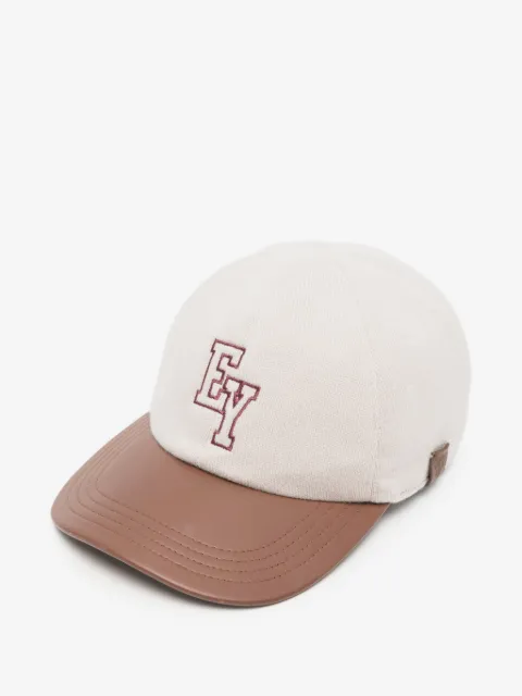 Eleventy logo-embroidered cap
