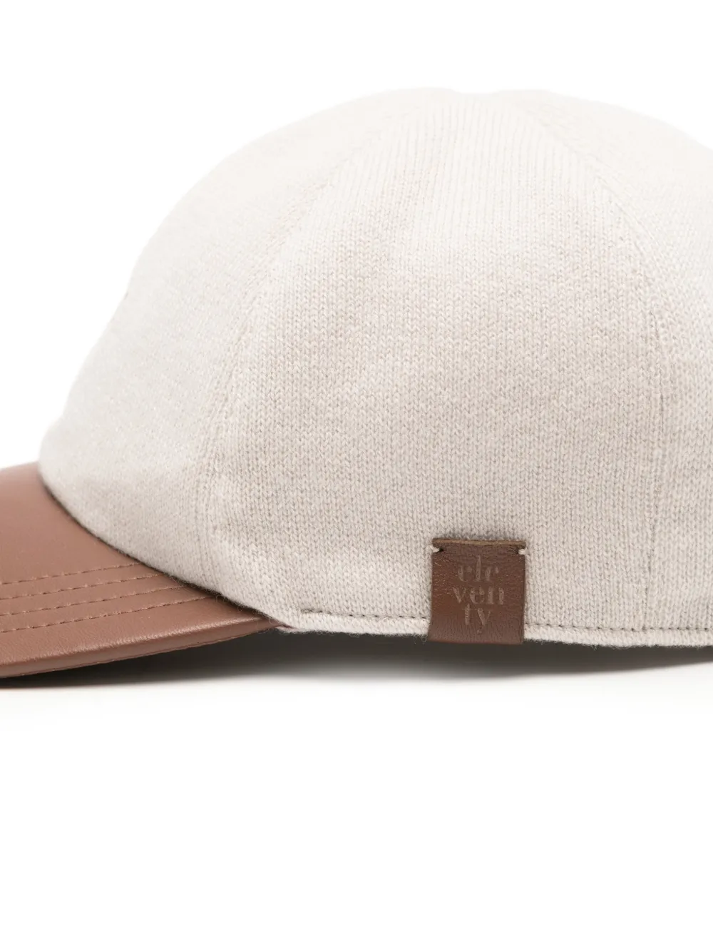Eleventy Pet met geborduurd logo Beige