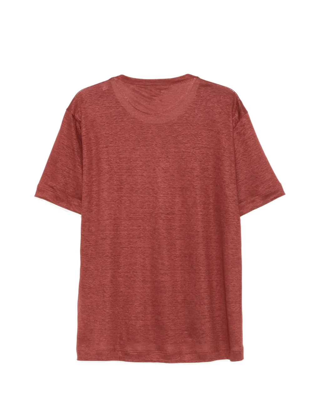 Eleventy T-shirt met gelaagd-effect Rood