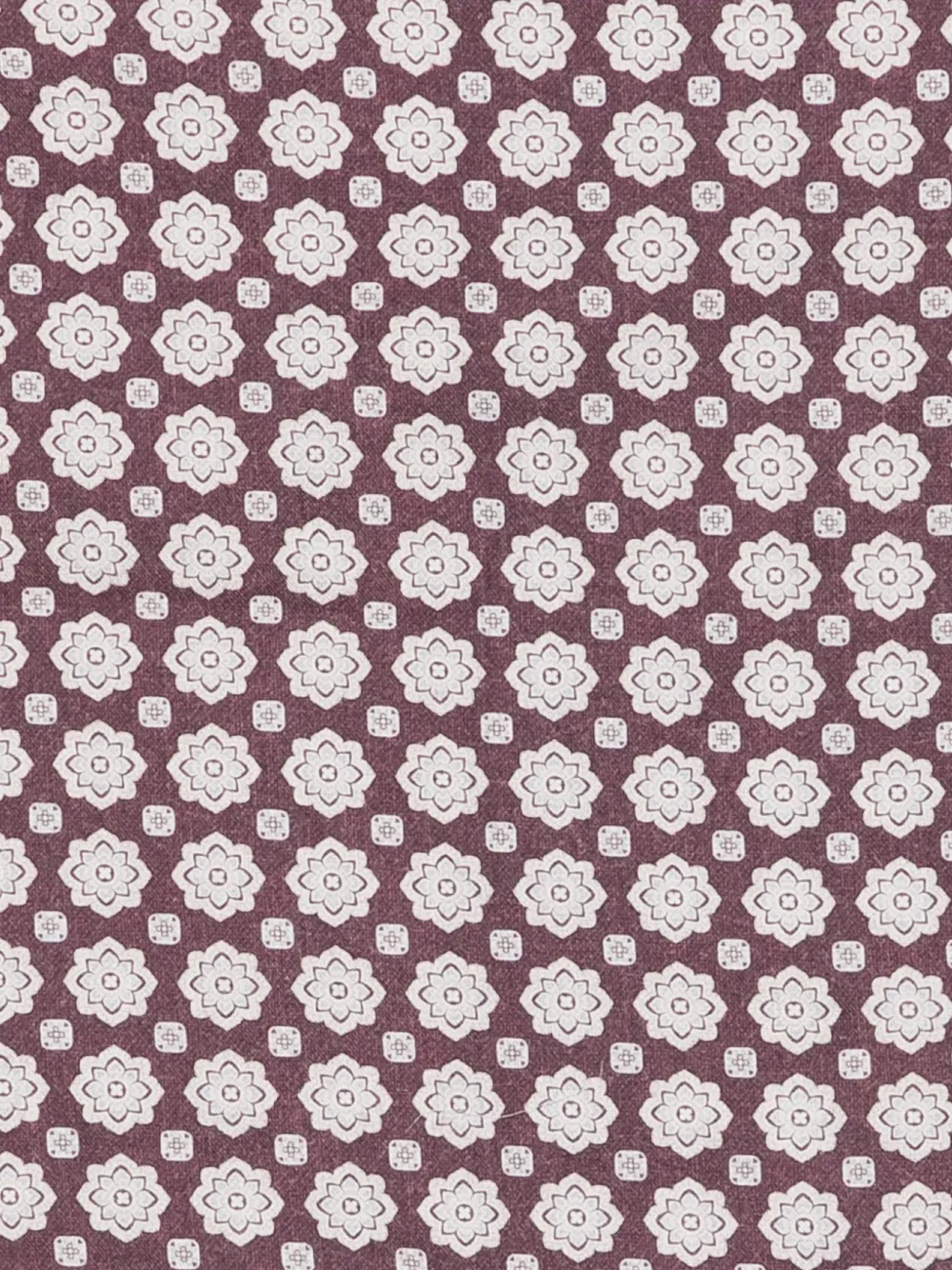 Eleventy Pochet met bloemenprint Rood