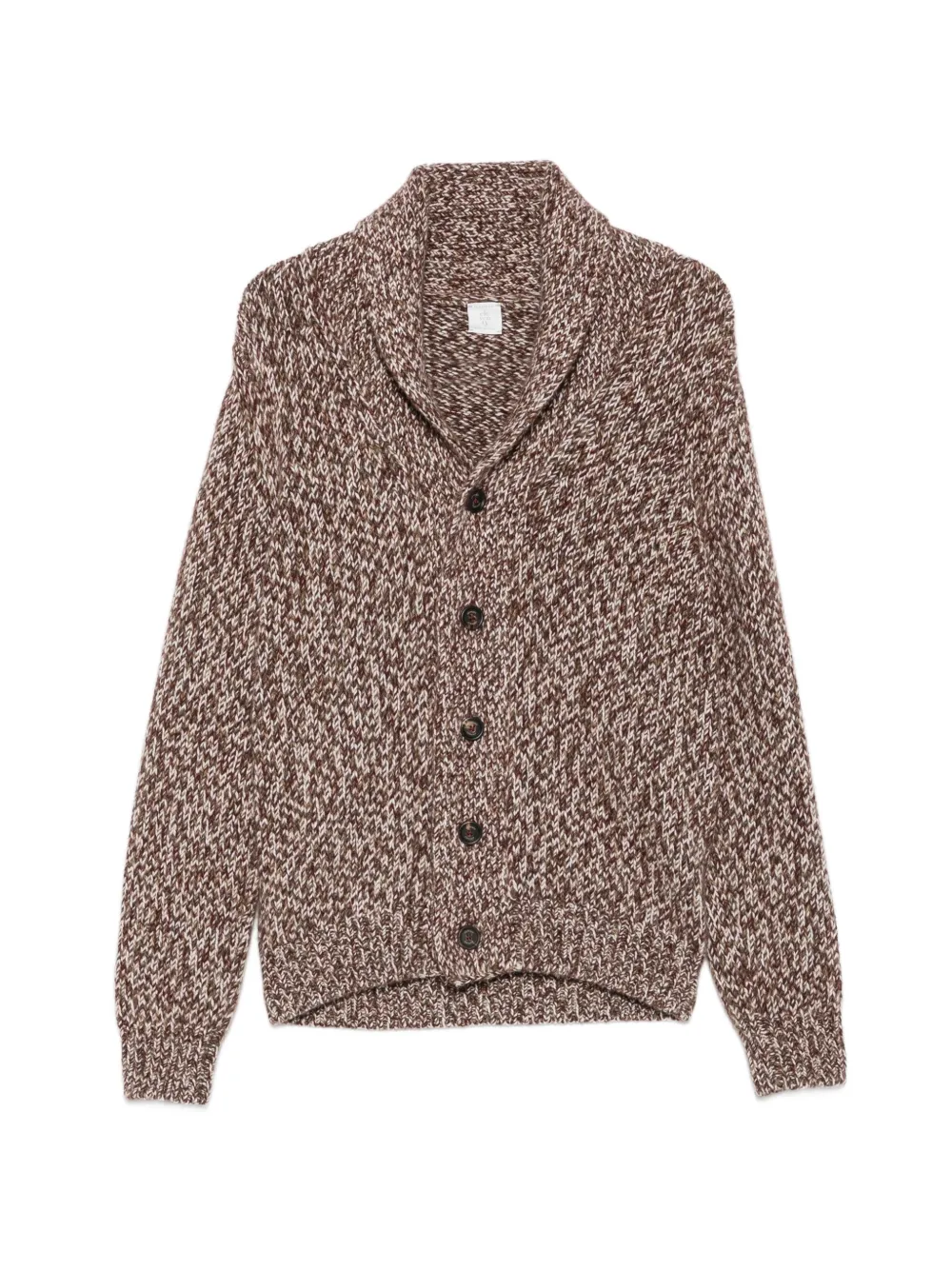 Eleventy chunky-knit shawl-collar cardigan