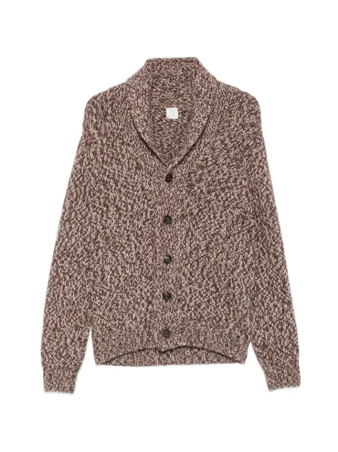 Eleventy chunky-knit shawl-collar cardigan
