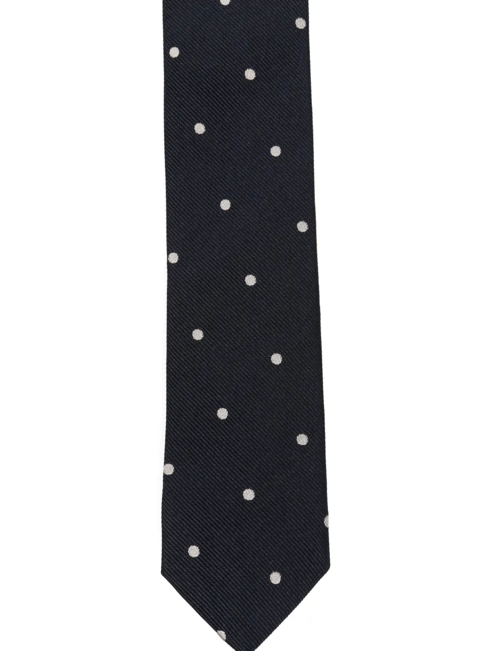 Eleventy Stropdas met stippen Blauw