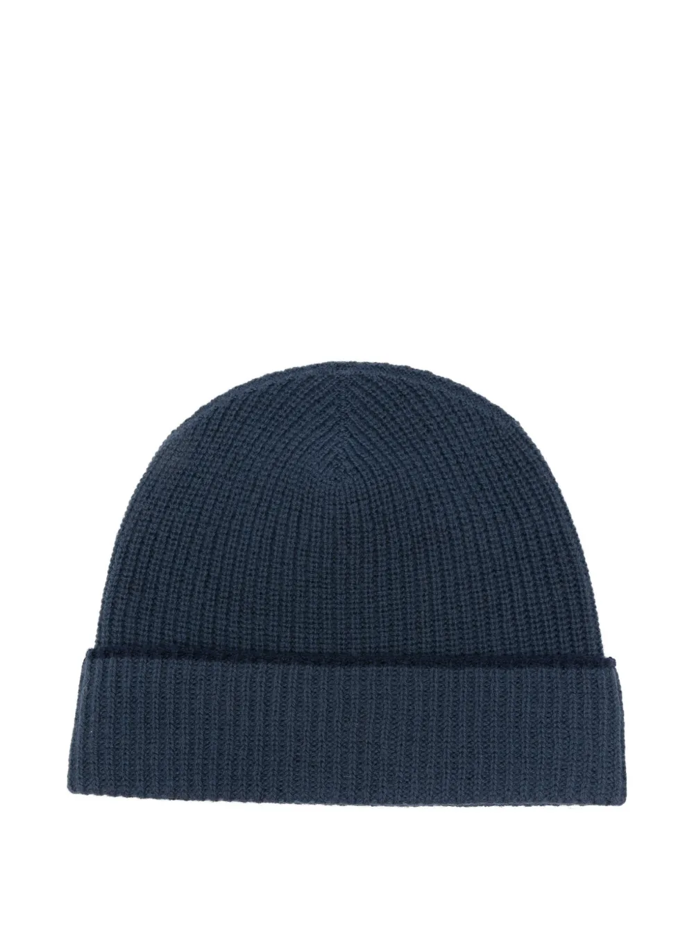 Eleventy Ribgebreide muts Blauw