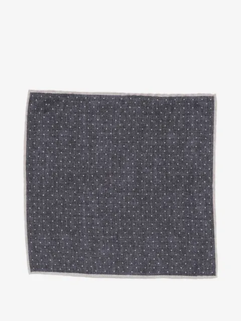 Eleventy polka-dot pocket square