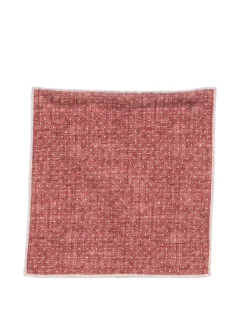 Eleventy polka-dot pocket square