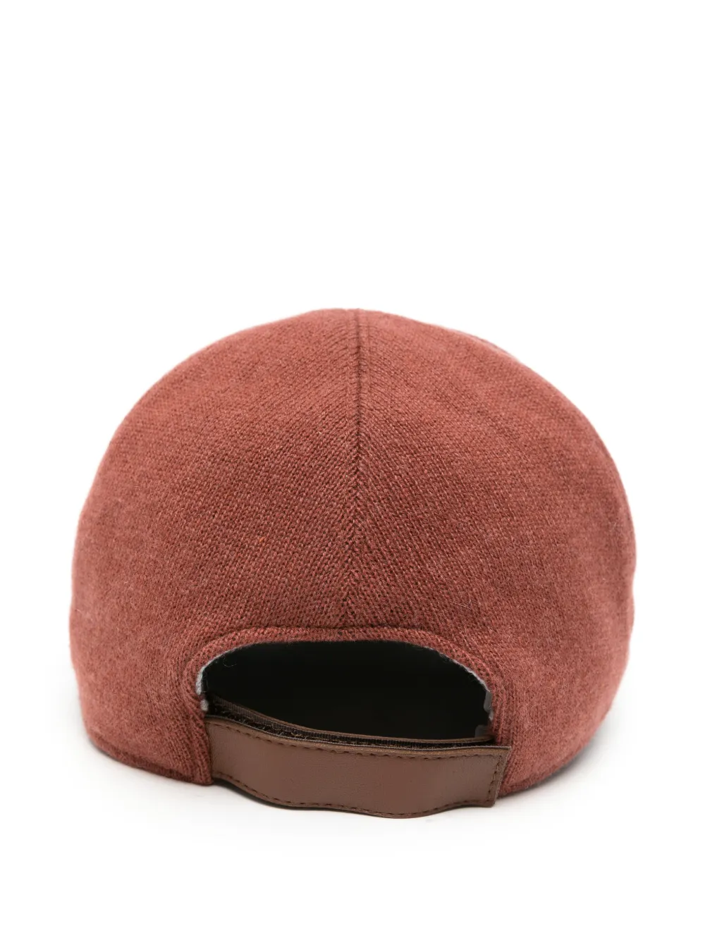 Eleventy Honkbalpet met geborduurd logo Bruin