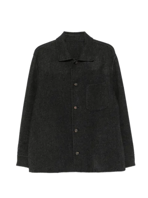 Eleventy chest-pocket overshirt