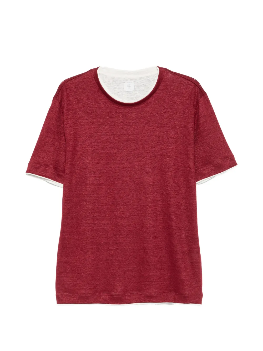 Eleventy layered-effect short-sleeve T-shirt