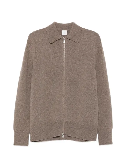 Eleventy long-sleeve zip-fastening cardigan