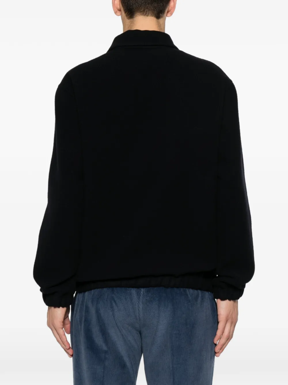 Eleventy Jack met rits Blauw