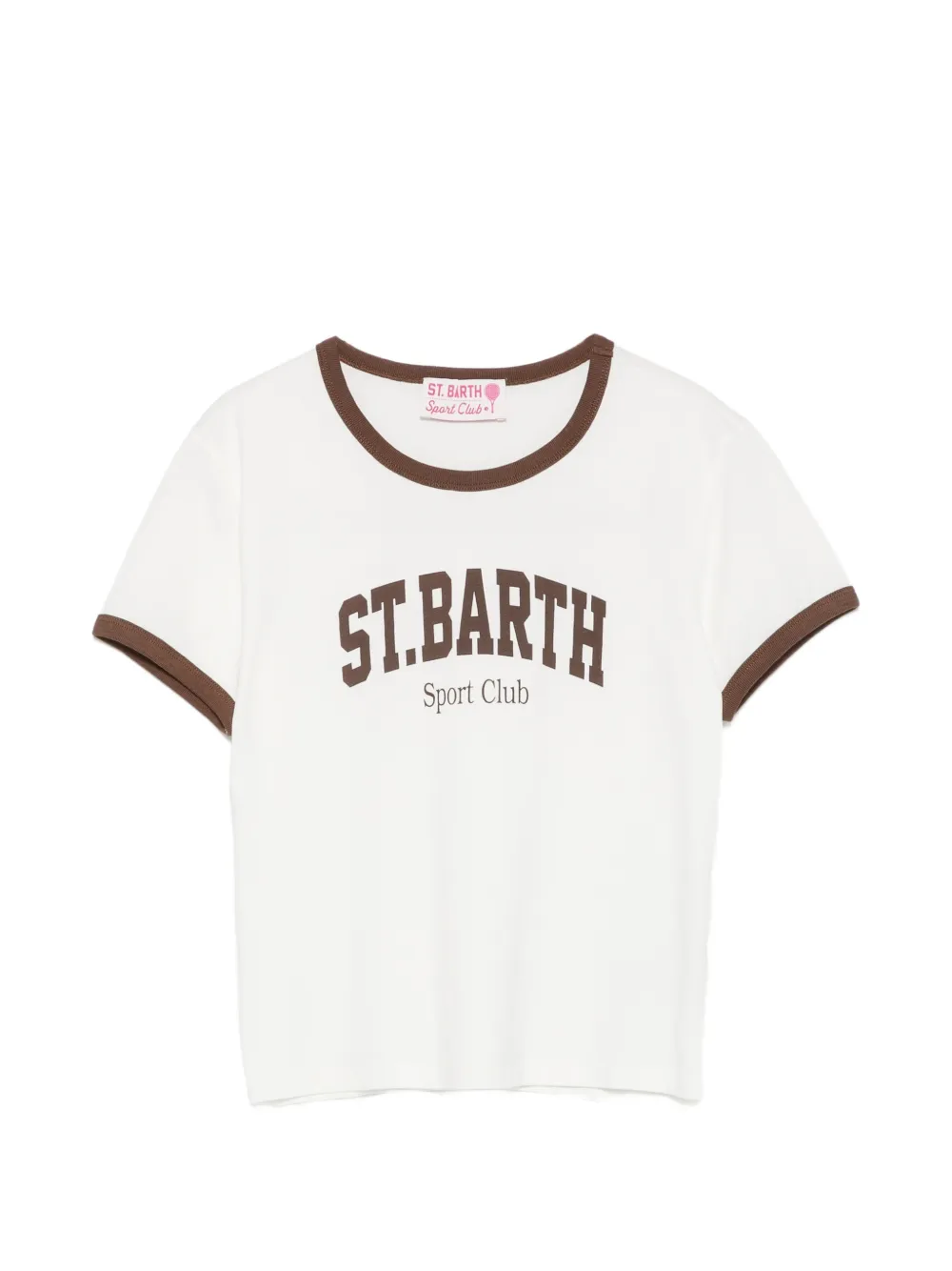MC2 Saint Barth T-shirt met logoprint Wit