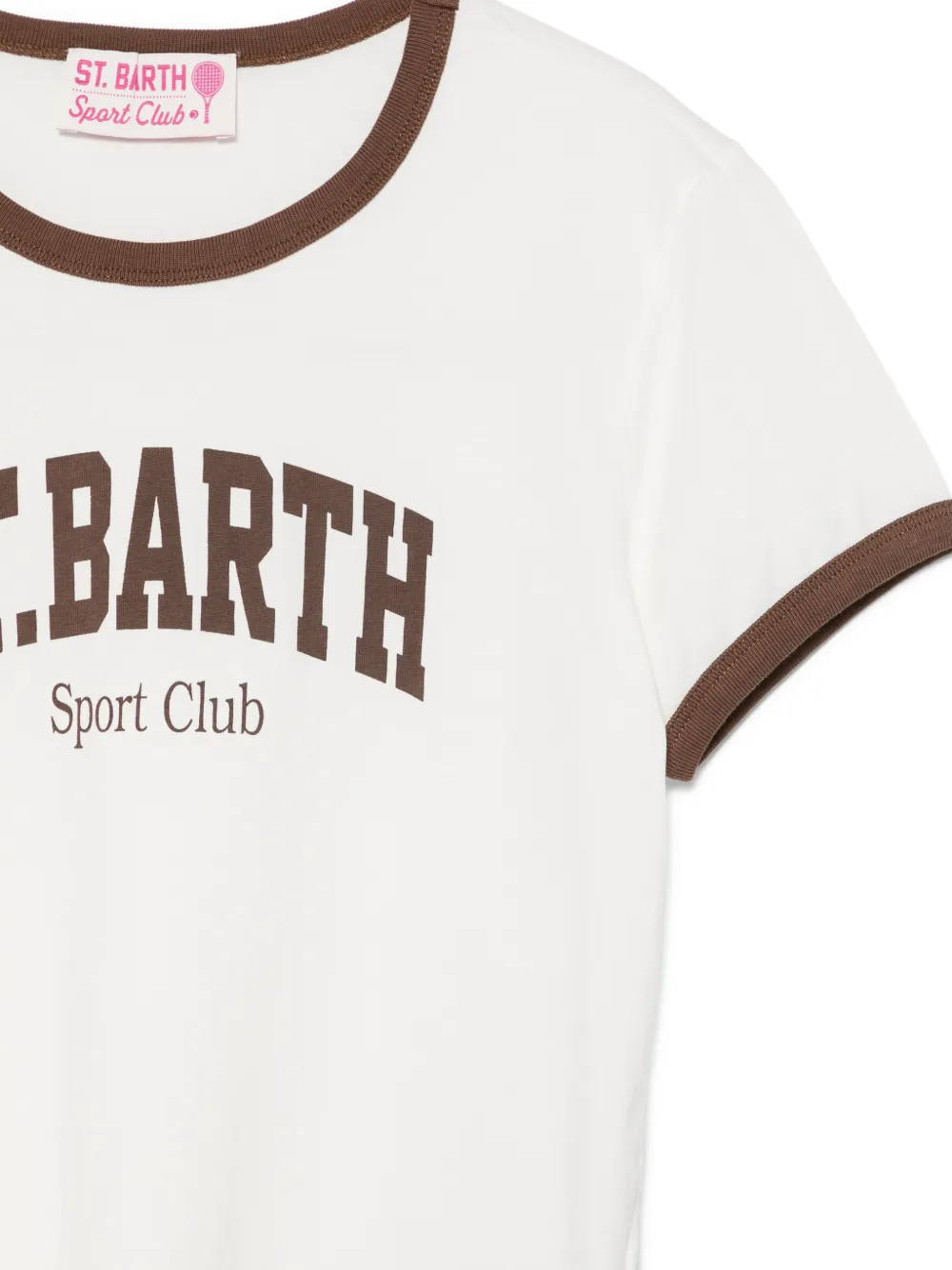 MC2 Saint Barth T-shirt met logoprint Wit