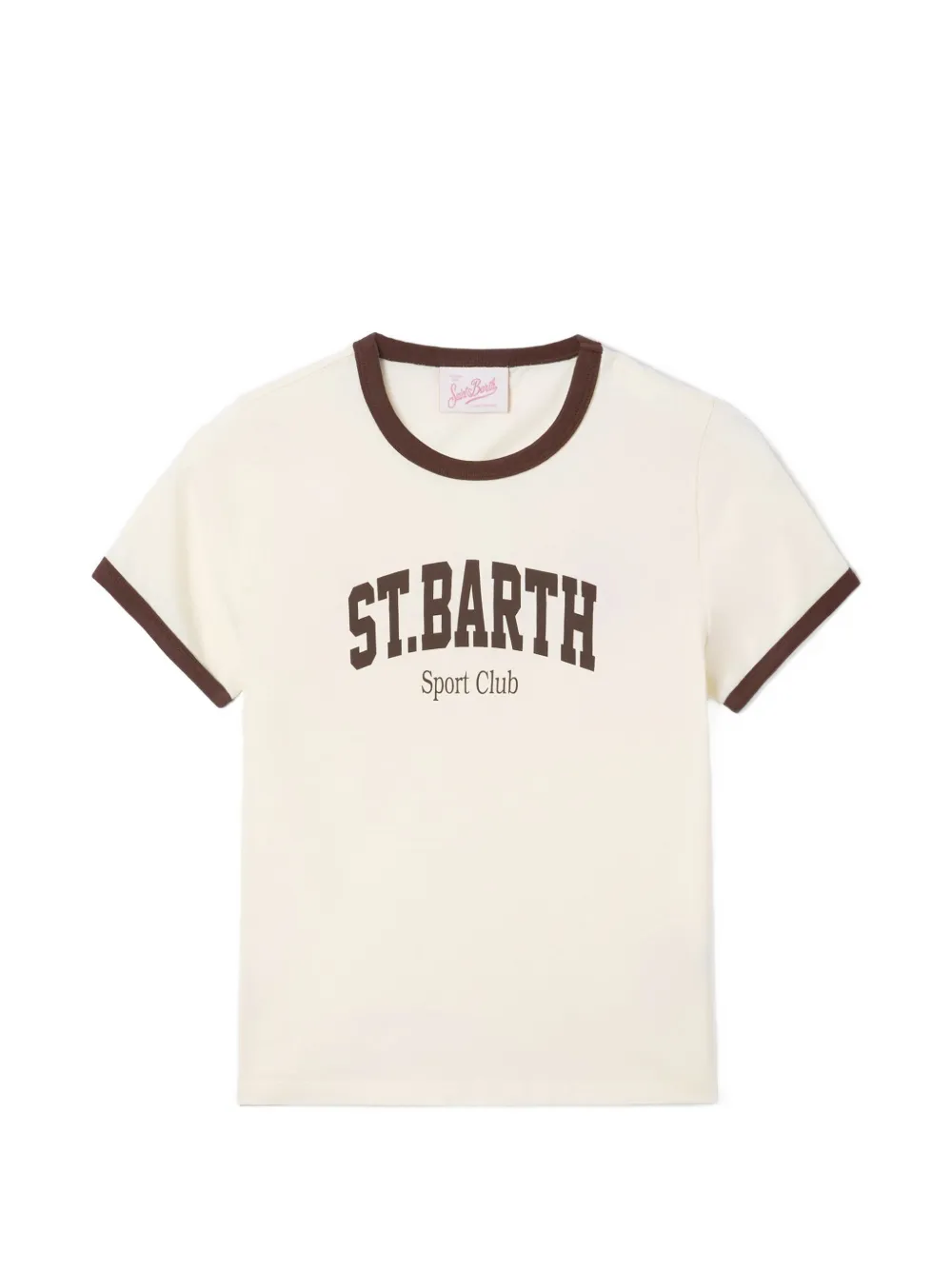 MC2 Saint Barth T-shirt met logoprint Wit
