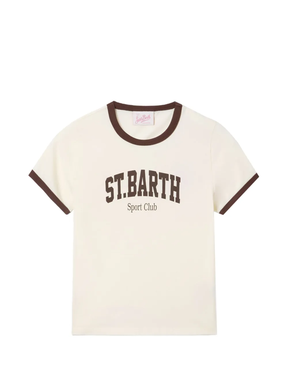 MC2 Saint Barth Emilie String T-shirt with St. Barth Sport Club print