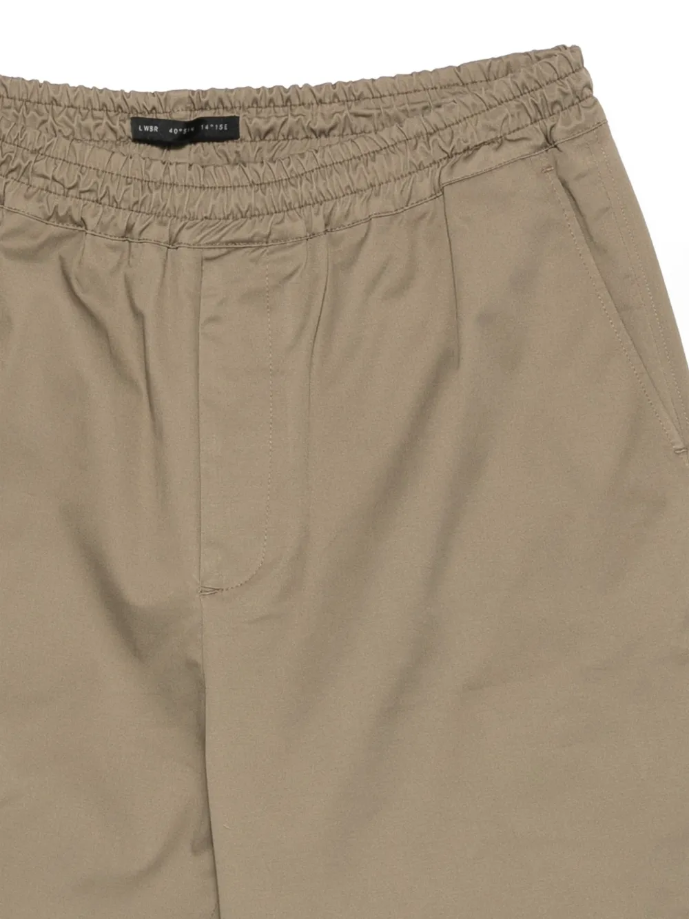 Low Brand George shorts verfraaid met studs Bruin