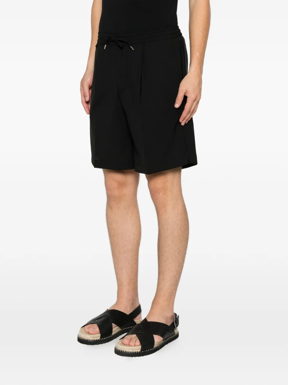 Briglia 1949 Shorts met trekkoord Zwart