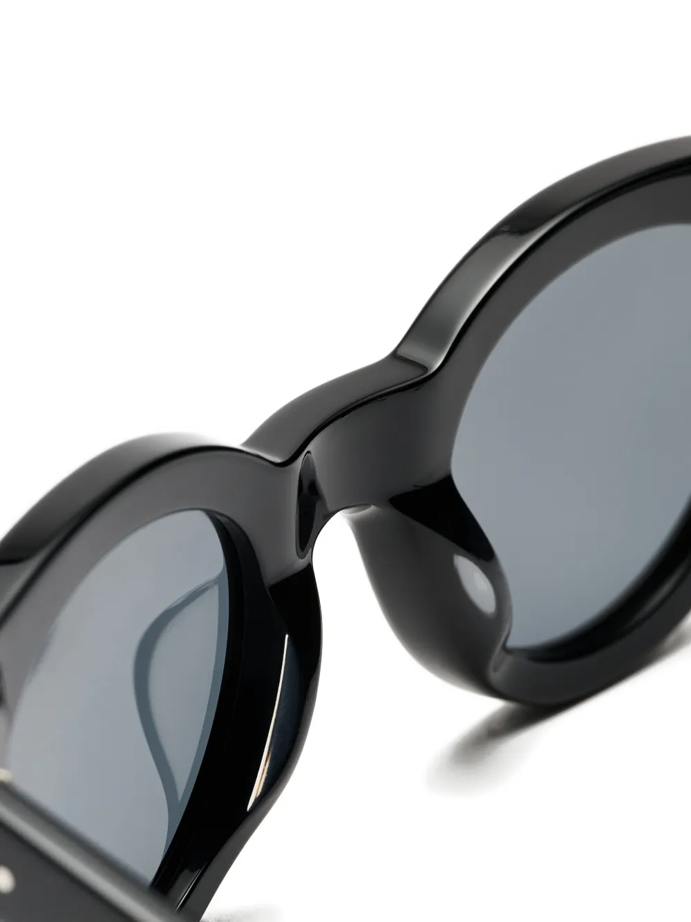 Sun Buddies Edie zonnebril met rond montuur Zwart