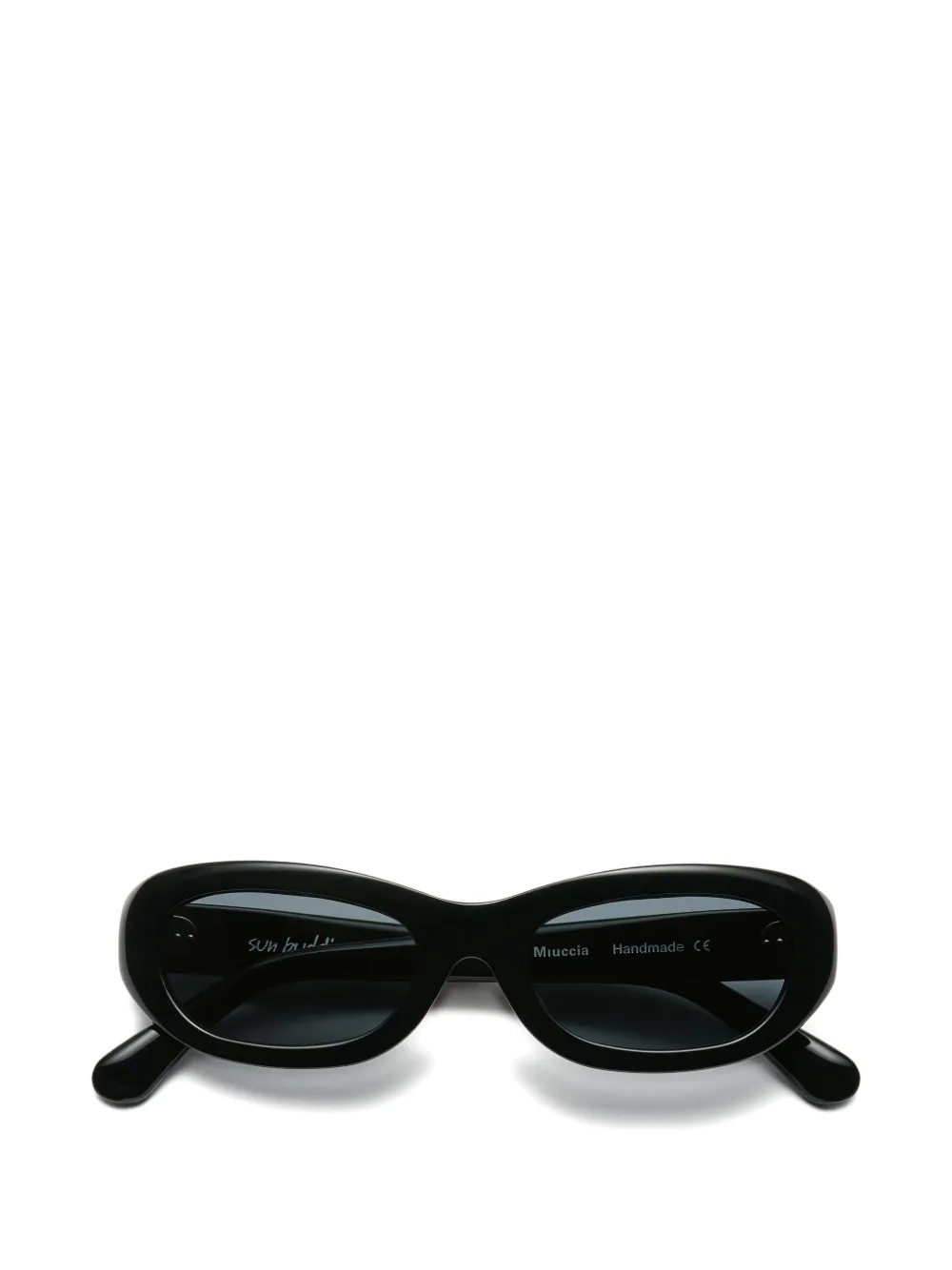 Sun Buddies Miuccia oval-frame sunglasses - Nero