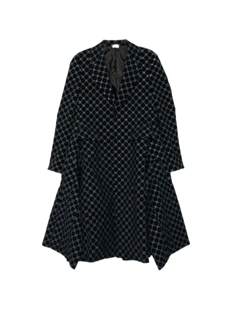 Comme des Garçons Homme Plus geometric-print blazer