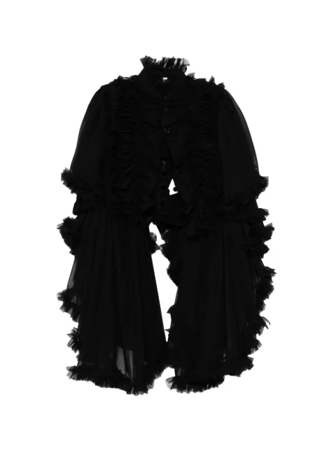 Noir Kei Ninomiya ruffled jacket