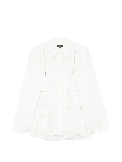Comme des Garçons Homme Plus ruffled shirt