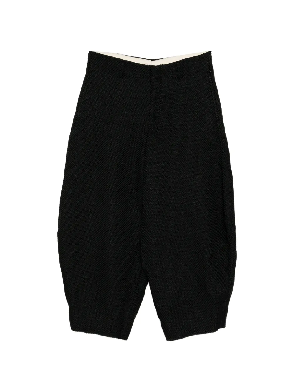 Comme des Garçons Homme Plus textured trousers - Nero