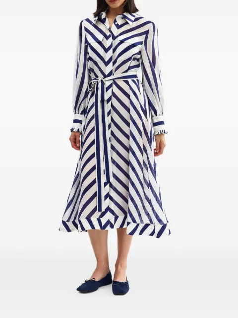 Aston Studio vestido midi Yasmine