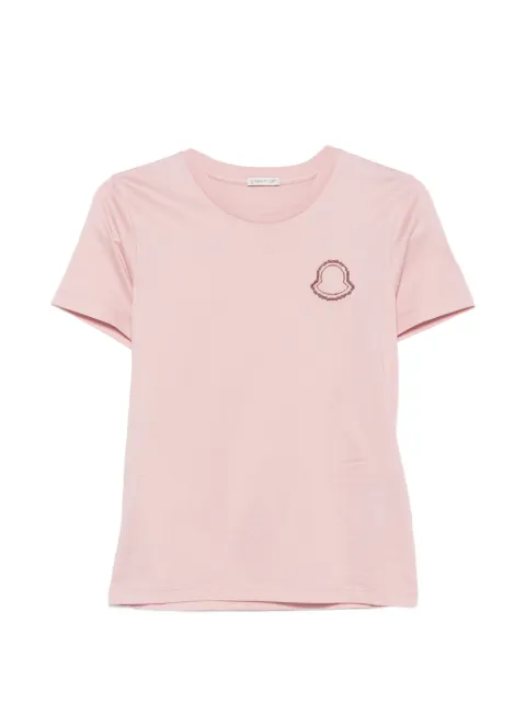 Moncler logo-embroidered T-shirt