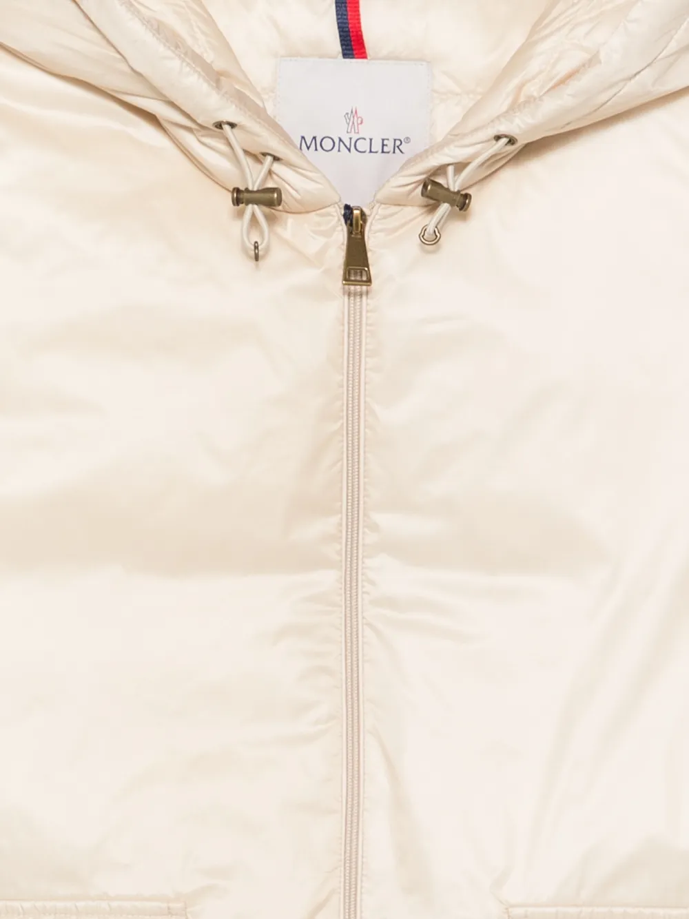 Moncler Lansette longue saison bodywarmer Beige