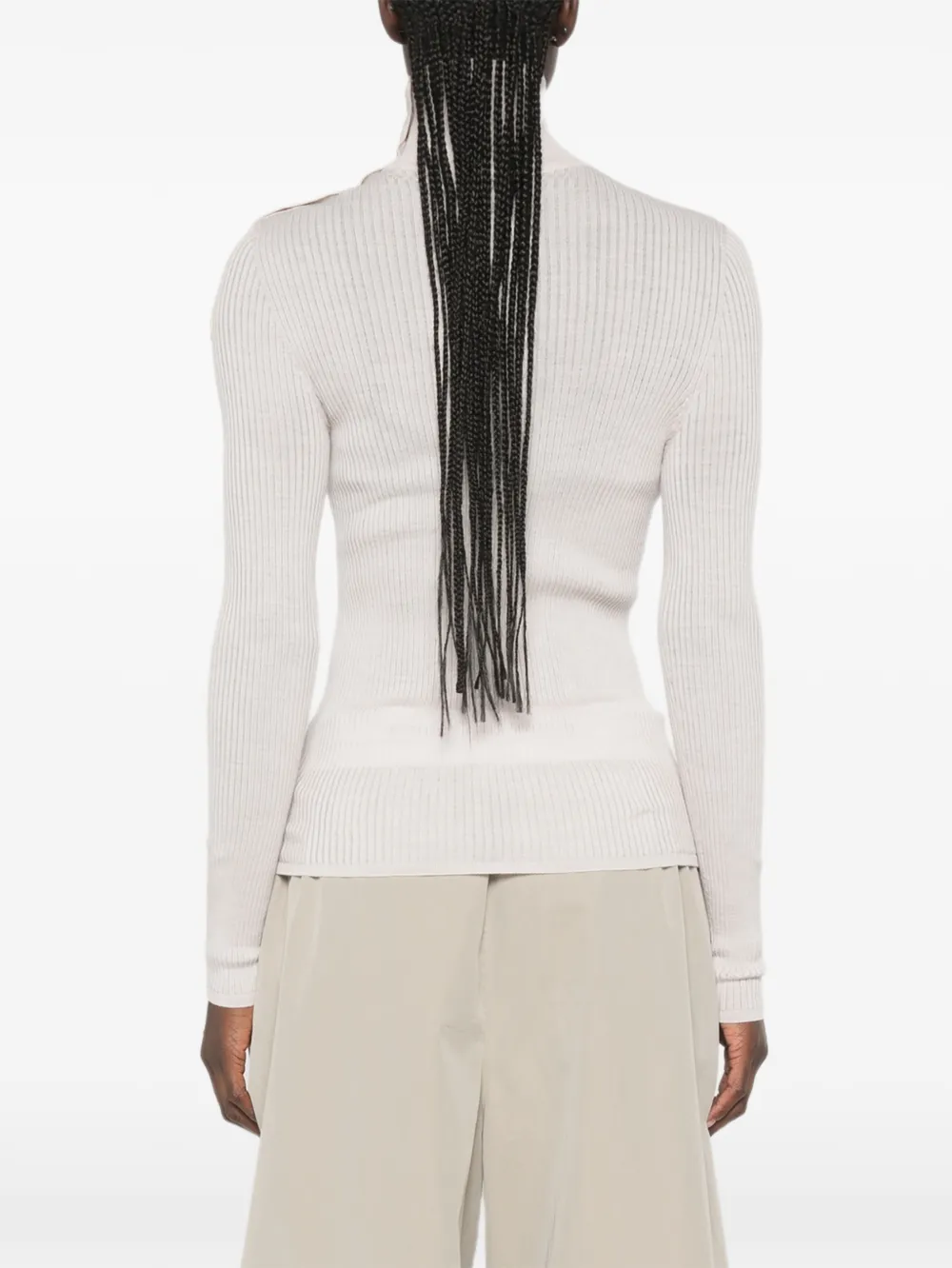 Moncler Trui met textuur Beige