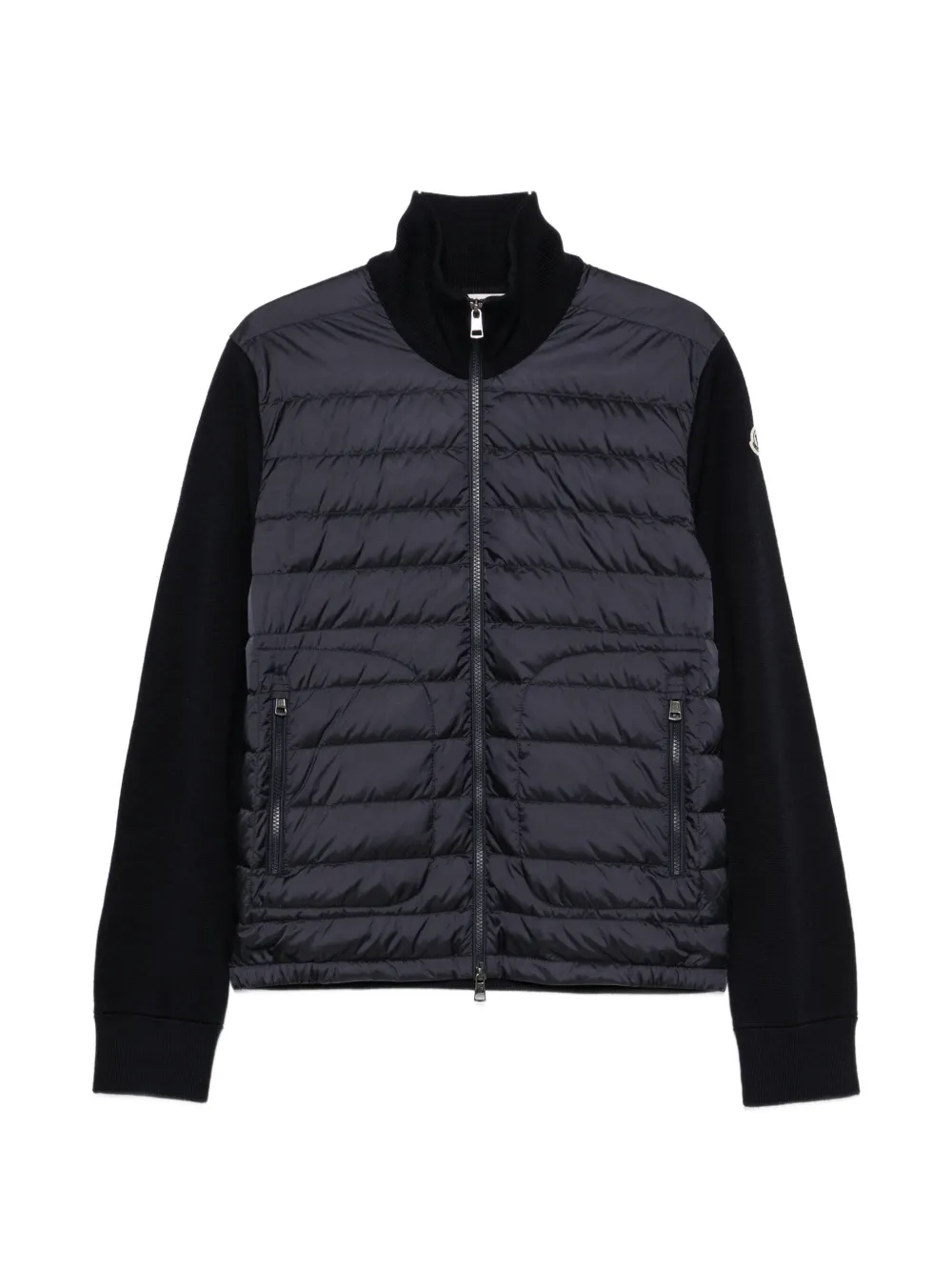 Moncler padded panelled jacket | azul | Image 1