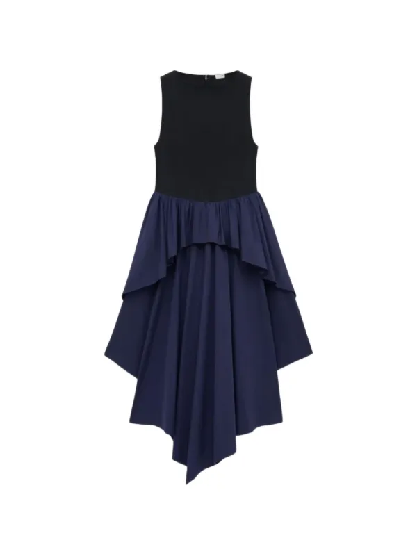 ralph lauren long blue dress LOEWE - Dress In Stretch Viscose for Woman - 40
