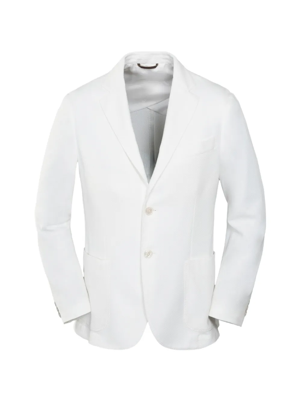 Moorer Audley-Si14 single-breasted jacket - Bianco