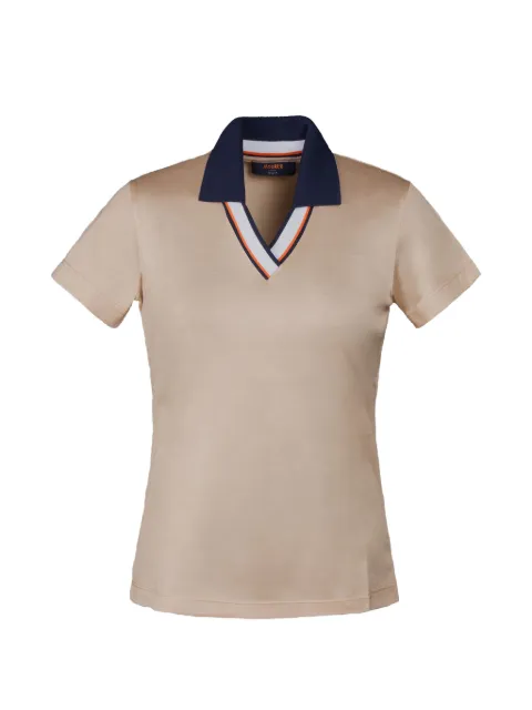 Moorer Esker-Jcg V-neck polo shirt