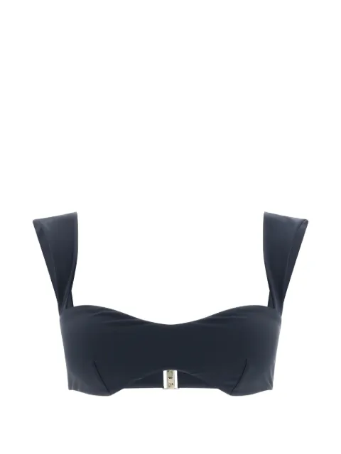 Magda Butrym retro-style wide-strap bikini top