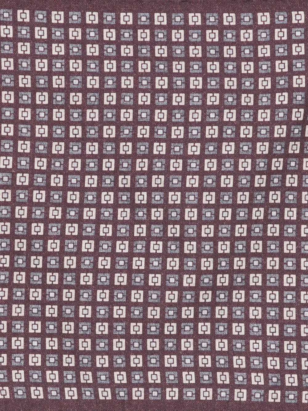 Eleventy Pochet met geometrische print Rood