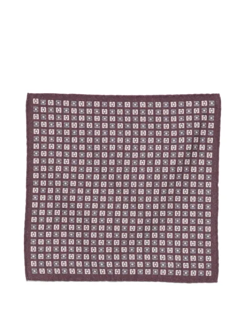 Eleventy geometric-pattern pocket square
