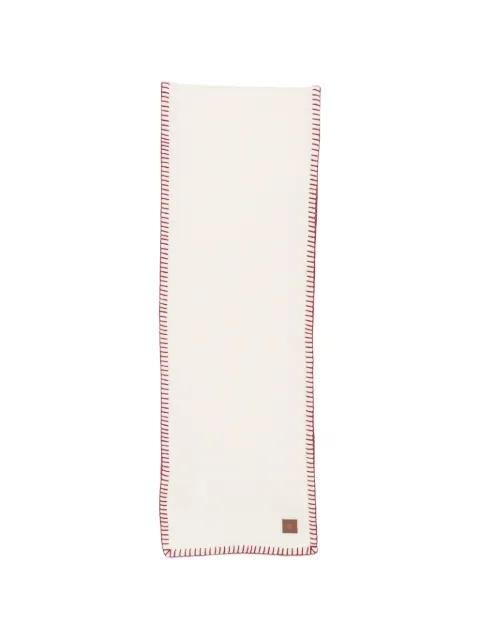 Eleventy stitched-embellishment scarf