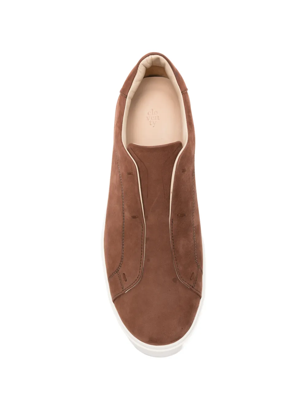 Eleventy Slip-on sneakers Bruin