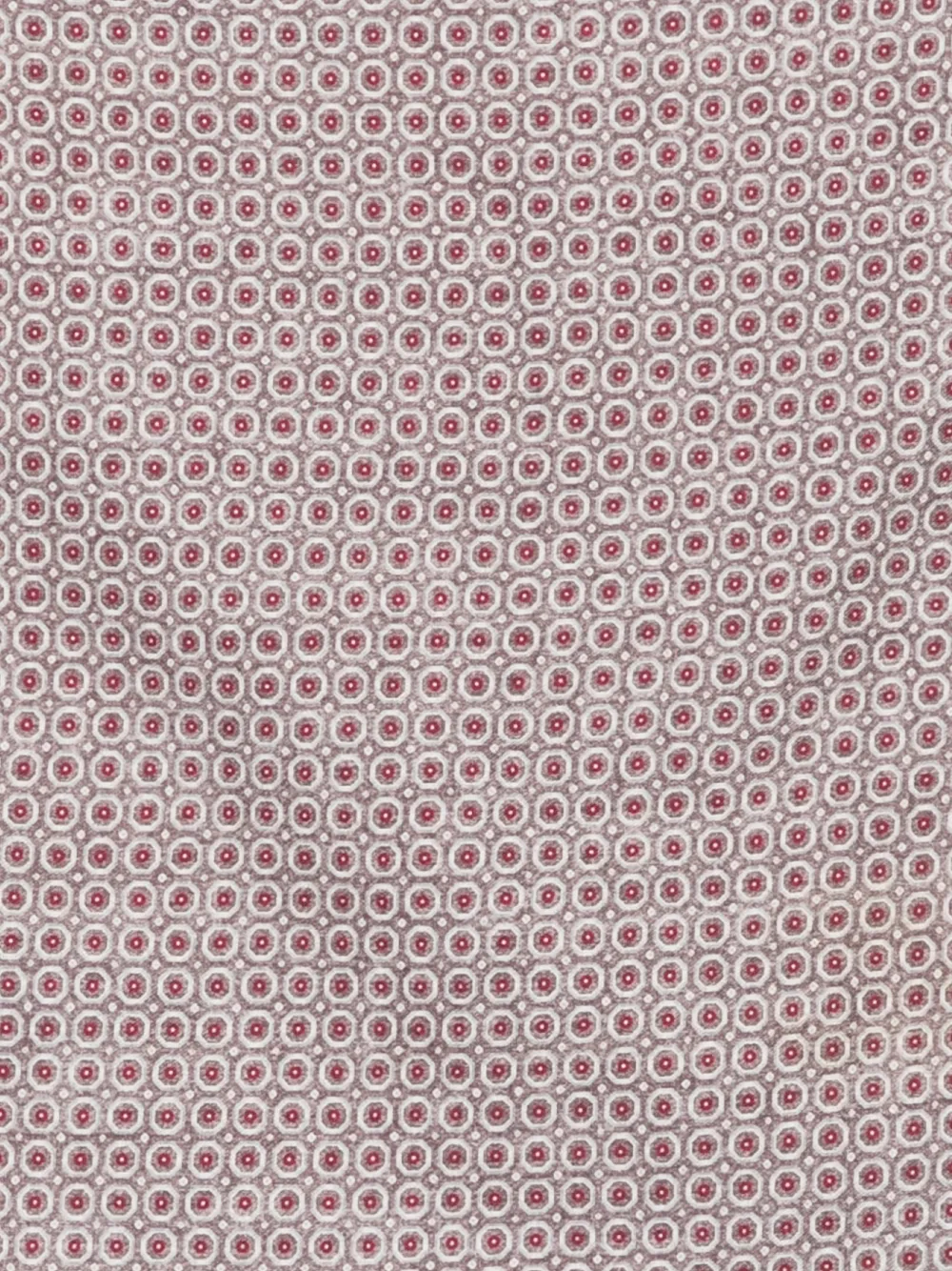 Eleventy Pochet met geometrische print Grijs