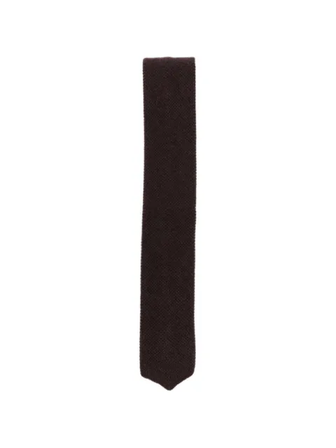 Eleventy knitted cashmere tie