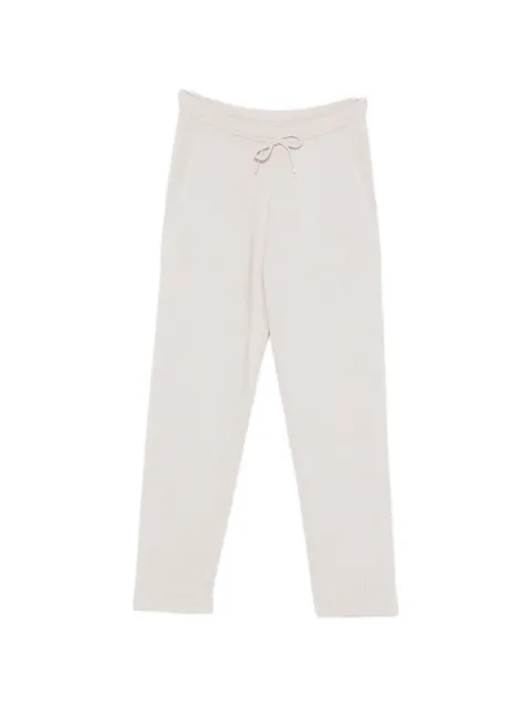 Eleventy drawstring cashmere track pants