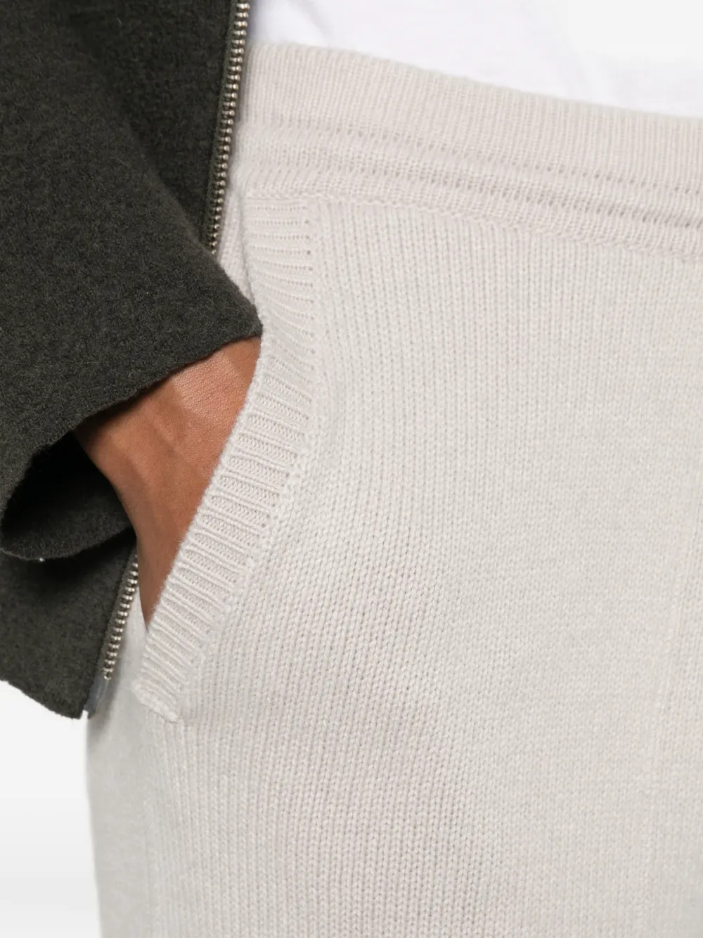 Eleventy Kasjmier trainingsbroek Beige