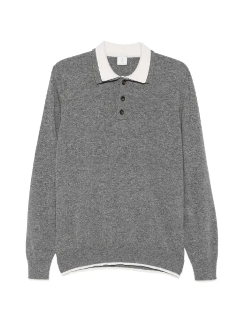 Eleventy playera tipo polo con cuello en contraste