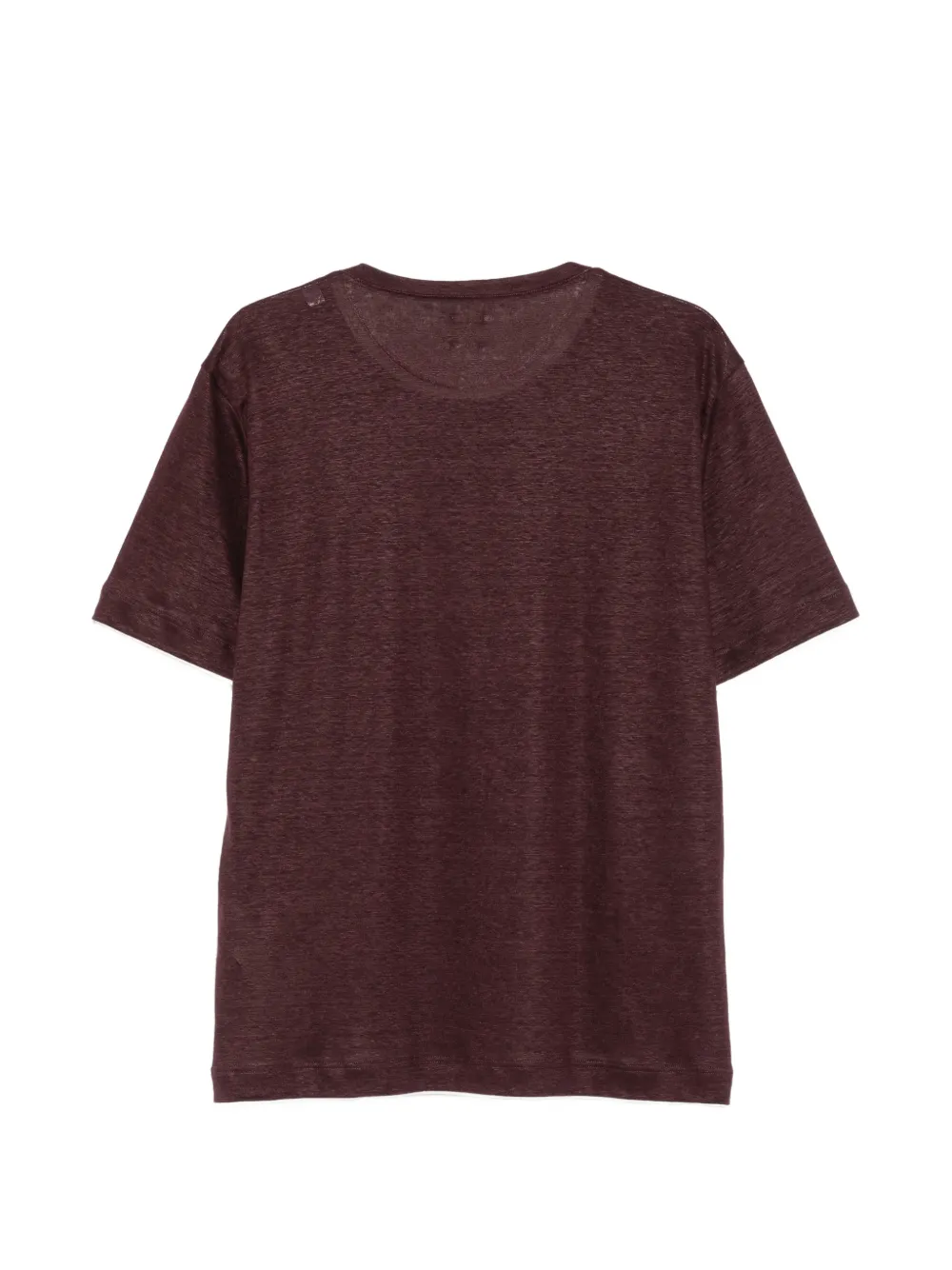 Eleventy T-shirt met gelaagd-effect Paars