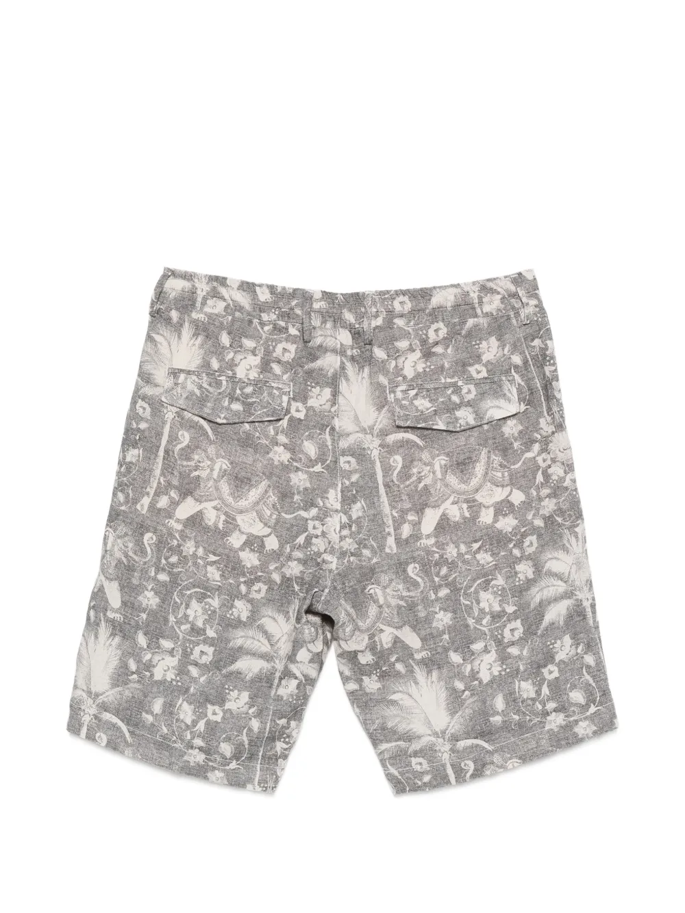 Eleventy Shorts met trekkoord Zwart