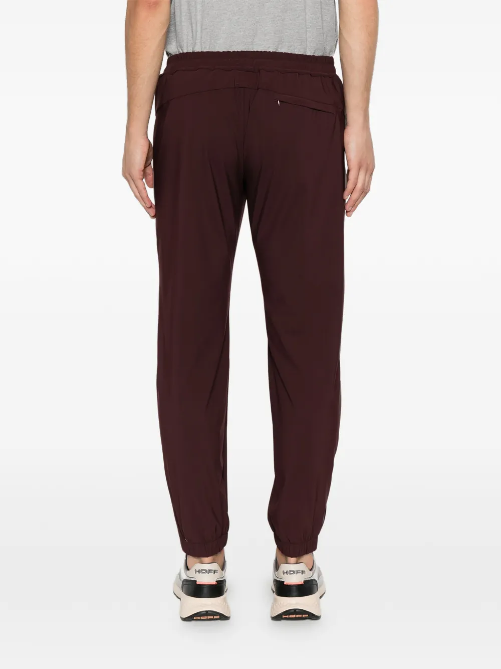 Eleventy Trainingsbroek met zijstreep Rood