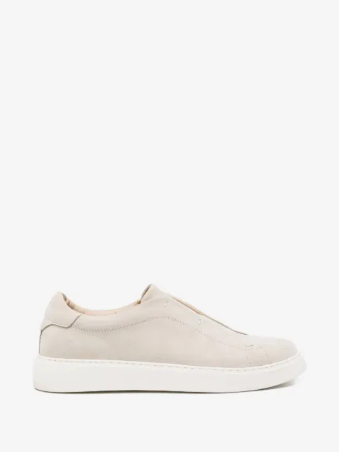 Eleventy slip-on leather sneakers