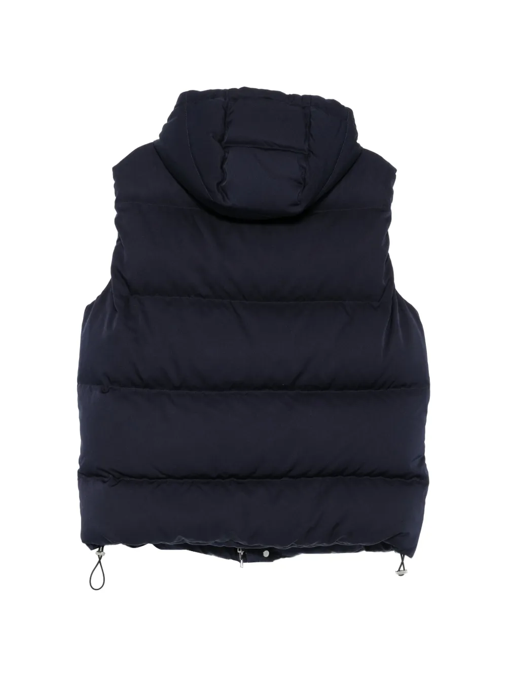 Eleventy Bodywarmer met gewatteerd patroon Blauw